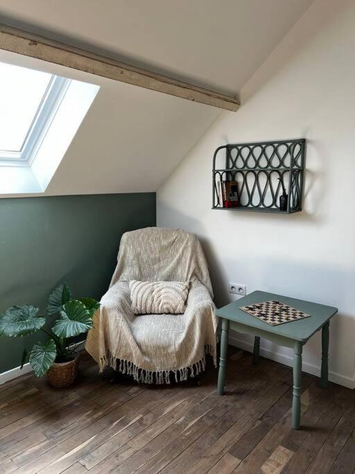 La Maison Des Voyageurs Avec Grand Parking Prive -Calme Et Serenite Chevincourt Luaran gambar